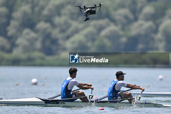 2023-06-16 - Lightweight Men's Double Sculls: Stefano Oppo Gabriel Soares (ITA)( - 2023 WORLD ROWING CUP II - ROWING - OTHER SPORTS