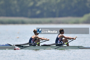 2023-06-16 - Lightweight Women's Double Sculls: Michelle Sechser - Mary Reckford (USA) - 2023 WORLD ROWING CUP II - ROWING - OTHER SPORTS