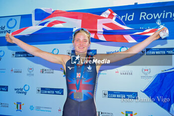 2023-06-16 - Lightweight Women's Single Sculls Final A: Olivia Bates (GBR) bronze medal - 2023 WORLD ROWING CUP II - ROWING - OTHER SPORTS