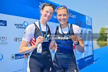 2023-06-18 - Women's Pair Final A: Alison Rusher - Meghan Musnicki (USA) - 2 classified - 2023 WORLD ROWING CUP II - ROWING - OTHER SPORTS