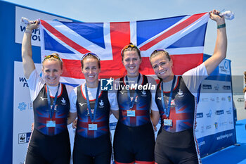 2023-06-18 - PR3 Mixed Double Sculls Final: Heidi Long - Helen Glover - Samantha Redgrave - Rebecca Shorten (GBR) - 2 classified - 2023 WORLD ROWING CUP II - ROWING - OTHER SPORTS