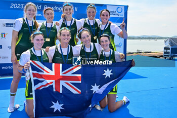 2023-06-18 - Women's Eight Final: team Australia - 1 classified - 2023 WORLD ROWING CUP II - ROWING - OTHER SPORTS