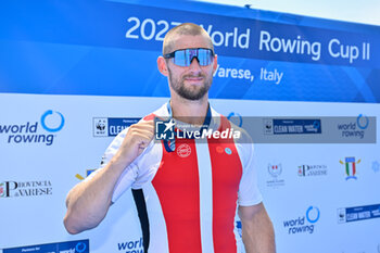 2023-06-18 - Men's Single Sculls Final A: Sverri Nielsen (NOR) - 2 classified - 2023 WORLD ROWING CUP II - ROWING - OTHER SPORTS