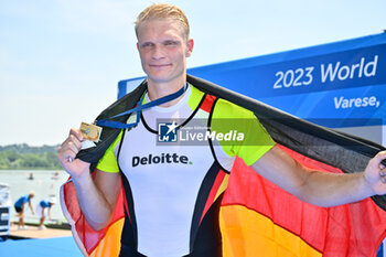 2023-06-18 - Men's Single Sculls Final A: Oliver Zeidler (GER) - 1 classified - 2023 WORLD ROWING CUP II - ROWING - OTHER SPORTS