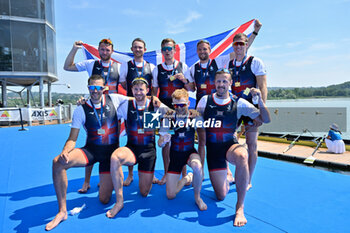 2023-06-18 - Men's Eight Final: Team GBR - 1 classified - 2023 WORLD ROWING CUP II - ROWING - OTHER SPORTS