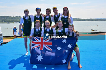 2023-06-18 - Men's Eight Final: Team Australia - 2 classified - 2023 WORLD ROWING CUP II - ROWING - OTHER SPORTS