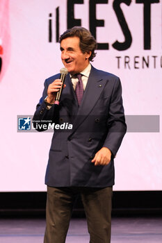 2023-10-12 - Urbano Cairo, CEO of RCS Media Group during the opening ceremony of the 6th edition of Festival dello Sport on October 12, 2023, Trento, Italy. - FESTIVAL DELLO SPORT - EVENTS - OTHER SPORTS