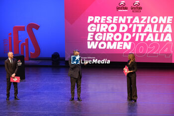 2023-10-13 - Official presentation ceremony of Giro d’Italia 2024 on Teatro Sociale on October 13, 2023, Trento, Italy. - PRESENTATION OF GIRO D’ITALIA 2024 - EVENTS - OTHER SPORTS