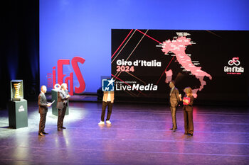 2023-10-13 - Official presentation ceremony of Giro d’Italia 2024 on Teatro Sociale on October 13, 2023, Trento, Italy. - PRESENTATION OF GIRO D’ITALIA 2024 - EVENTS - OTHER SPORTS