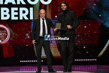 2023-12-06 - Ninth edition Gazzetta Sports Award Cruis Edition in the picture Gianmarco Tamberi is awarded man of the year - GAZZETTA SPORTS AWARDS - CRUIS EDITION - EVENTS - OTHER SPORTS