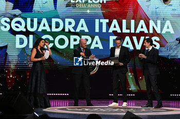 2023-12-06 - Ninth edition Gazzetta Sports Award Cruis Edition in the picture Italian Devis Cup Team of the Year Award - GAZZETTA SPORTS AWARDS - CRUIS EDITION - EVENTS - OTHER SPORTS