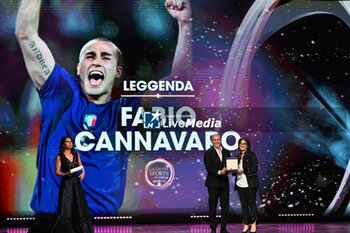 2023-12-06 - Ninth edition Gazzetta Sports Award Cruis Edition in the picture Legend Award to Fabio Cannavaro - GAZZETTA SPORTS AWARDS - CRUIS EDITION - EVENTS - OTHER SPORTS