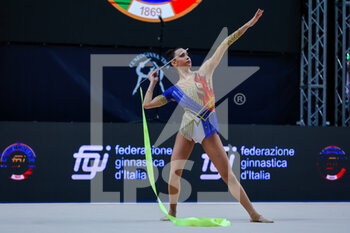 18/02/2023 - Maurelli Alessia of Italy Group performs during Rhythmic Gymnastics FGI Serie A 2023 at Palazzetto dello Sport, Cuneo, Italy on February 18, 2023 - RHYTHMIC GYMNASTICS - ITALIAN SERIE A - GINNASTICA - ALTRO