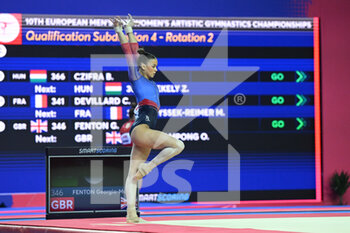 2023-04-12 - FENTON Georgia-Mae (GBR) floor - EUROPEAN CHAMPIONSPS  ARTISTIC GYMNASTICS -TEAM FINAL WAG - GYMNASTICS - OTHER SPORTS