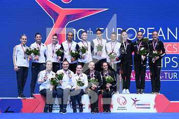 2023-04-12 - Medal Ceremony 
Gold. Great Britain
Silver: Italy
Bronze: NED - EUROPEAN CHAMPIONSPS  ARTISTIC GYMNASTICS -TEAM FINAL WAG - GYMNASTICS - OTHER SPORTS