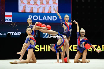 European Championships in Rhythmic Gymnastics - Junior Groups - GYMNASTICS - OTHER SPORTS