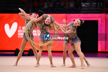 2023-08-25 - Team China gold medal 5 hoops - RHYTHMIC GYMNASTIC - WORLD CHAMPIONSHIPS - GROUPS - GYMNASTICS - OTHER SPORTS