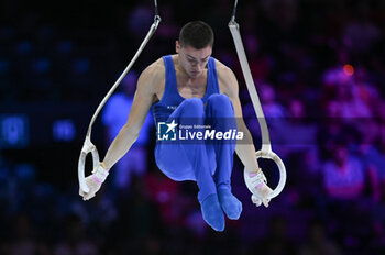 2023-10-03 - Mario Macchiati (ITA) Rings - 52ND ARTISTIC GYMNASTICS WORLD CHAMPIONSHIPS - MEN'S TEAM FINAL - GYMNASTICS - OTHER SPORTS