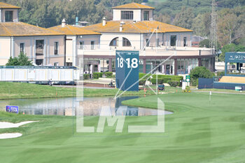 2023-05-05 - Hole 18 during the DS Automobiles 80° Italian Golf Open 2023 at Marco Simone Golf Club on May 05, 2023 in Rome Italy. - DS AUTOMOBILES 80° OPEN D'ITALIA - GOLF - OTHER SPORTS
