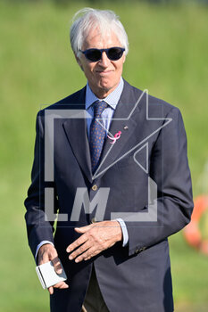 2023-05-07 - Giovanni Malago’ during the DS Automobiles 80° Italian Golf Open 2023 at Marco Simone Golf Club on May 07, 2023 in Rome Italy. - DS AUTOMOBILES 80° OPEN D'ITALIA - GOLF - OTHER SPORTS