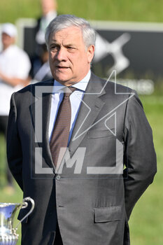 2023-05-07 - Antonio Tajani during the DS Automobiles 80° Italian Golf Open 2023 at Marco Simone Golf Club on May 07, 2023 in Rome Italy. - DS AUTOMOBILES 80° OPEN D'ITALIA - GOLF - OTHER SPORTS