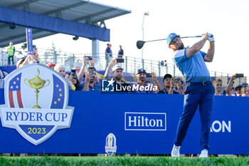 2023-09-29 - Tyrrell Hatton (ENG) during the Ryder Cup 2023 at Marco Simone Golf & Country Club on September 29, 2023 in Rome Italy. - RYDER CUP 2023 - GOLF - OTHER SPORTS