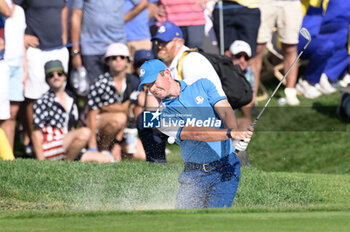 2023-09-29 - Rory McIlroy (ENG) during the Ryder Cup 2023 at Marco Simone Golf & Country Club on September 29, 2023 in Rome Italy. - RYDER CUP 2023 - GOLF - OTHER SPORTS