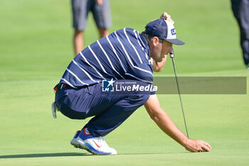 2023-09-29 - Scottie Scheffler (USA) during the Ryder Cup 2023 at Marco Simone Golf & Country Club on September 29, 2023 in Rome Italy. - RYDER CUP 2023 - GOLF - OTHER SPORTS