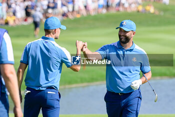 2023-09-29 - Jon Rahm (ESP) during the Ryder Cup 2023 at Marco Simone Golf & Country Club on September 29, 2023 in Rome Italy. - RYDER CUP 2023 - GOLF - OTHER SPORTS