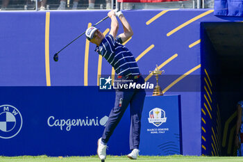2023-09-29 - Justin Thomas (USA) during the Ryder Cup 2023 at Marco Simone Golf & Country Club on September 29, 2023 in Rome Italy. - RYDER CUP 2023 - GOLF - OTHER SPORTS