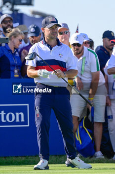 2023-09-30 - Brian Harman (USA) during the Ryder Cup 2023 at Marco Simone Golf & Country Club on September 30, 2023 in Rome Italy. - RYDER CUP 2023 - GOLF - OTHER SPORTS