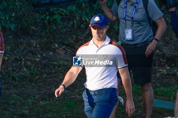 2023-09-30 - Rory McIlroy (ENG)  during the Ryder Cup 2023 at Marco Simone Golf & Country Club on September 30, 2023 in Rome Italy. - RYDER CUP 2023 - GOLF - OTHER SPORTS