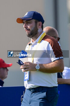 2023-09-30 - Francesco Molinari (ITA) during the Ryder Cup 2023 at Marco Simone Golf & Country Club on September 30, 2023 in Rome Italy. - RYDER CUP 2023 - GOLF - OTHER SPORTS