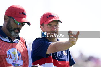 2023-10-01 - Jordan Spieth (USA) during the Ryder Cup 2023 at Marco Simone Golf & Country Club on October 01, 2023 in Rome Italy. - RYDER CUP 2023 - GOLF - OTHER SPORTS