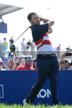 2023-10-01 - Patrick Cantlay (USA) during the Ryder Cup 2023 at Marco Simone Golf & Country Club on October 01, 2023 in Rome Italy. - RYDER CUP 2023 - GOLF - OTHER SPORTS