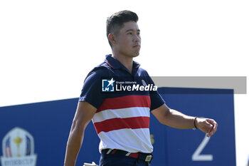 2023-10-01 - Collin Morikawa (USA)  during the Ryder Cup 2023 at Marco Simone Golf & Country Club on October 01, 2023 in Rome Italy. - RYDER CUP 2023 - GOLF - OTHER SPORTS
