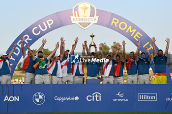 2023-10-01 - Closing Ceremony during the Ryder Cup 2023 at Marco Simone Golf & Country Club on October 01, 2023 in Rome Italy. - RYDER CUP 2023 - GOLF - OTHER SPORTS