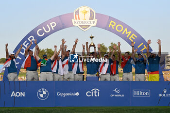 2023-10-01 - Closing Ceremony during the Ryder Cup 2023 at Marco Simone Golf & Country Club on October 01, 2023 in Rome Italy. - RYDER CUP 2023 - GOLF - OTHER SPORTS