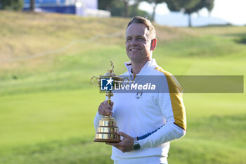 2023-09-26 - Luke Donald (ENG) during the Ryder Cup 2023 at Marco Simone Golf & Country Club on September 26, 2023 in Rome Italy. - RYDER CUP 2023 - GOLF - OTHER SPORTS