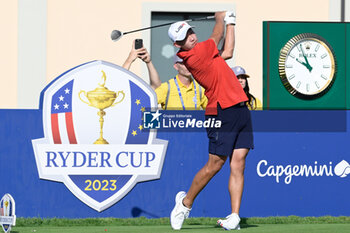 2023-09-26 - Collin Morikawa (USA)  during the Ryder Cup 2023 at Marco Simone Golf & Country Club on September 26, 2023 in Rome Italy. - RYDER CUP 2023 - GOLF - OTHER SPORTS