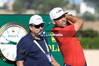 2023-09-26 - Xander Schauffele (USA)  during the Ryder Cup 2023 at Marco Simone Golf & Country Club on September 26, 2023 in Rome Italy. - RYDER CUP 2023 - GOLF - OTHER SPORTS