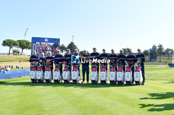 2023-09-27 - USA team during the Ryder Cup 2023 at Marco Simone Golf & Country Club on September 28, 2023 in Rome Italy. - RYDER CUP 2023 - TEAM USA - GOLF - OTHER SPORTS