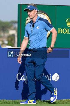 2023-09-27 - Luke Donald (ENG) during the Ryder Cup 2023 at Marco Simone Golf & Country Club on September 27, 2023 in Rome Italy. - RYDER CUP 2023 - TEAM EUROPE - GOLF - OTHER SPORTS