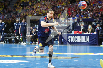 27/01/2023 - Kentin Mahe of France during the IHF Men's World Championship 2023, Semi-Finals Handball match between France and Sweden on January 27, 2023 at Tele2 Arena in Stockholm, Sweden - HANDBALL - IHF MEN'S WORLD CHAMPIONSHIP 2023 - 1/2 - FRANCE V SWEDEN - PALLAMANO - ALTRO