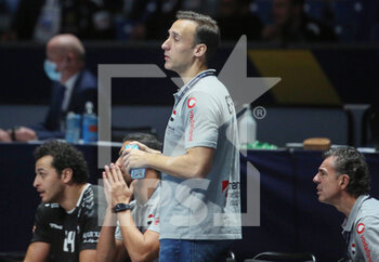 27/01/2023 - Coach Nour Abuzeid of Egypt during the IHF Men's World Championship 2023, placement matches 5-8, Handball match between Germany and Egypt on January 27, 2023 at Tele2 Arena in Stockholm, Sweden - HANDBALL - IHF MEN'S WORLD CHAMPIONSHIP 2023 - GERMANY V EGYPT - PALLAMANO - ALTRO