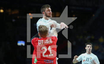 27/01/2023 - Egon Hanusz of Hungary during the IHF Men's World Championship 2023, placement matches 5-8, Handball match between Norway and Hungary on January 27, 2023 at Tele2 Arena in Stockholm, Sweden - HANDBALL - IHF MEN'S WORLD CHAMPIONSHIP 2023 - NORWAY V HUNGARY - PALLAMANO - ALTRO