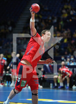 27/01/2023 - Sander Sagosen of Norway during the IHF Men's World Championship 2023, placement matches 5-8, Handball match between Norway and Hungary on January 27, 2023 at Tele2 Arena in Stockholm, Sweden - HANDBALL - IHF MEN'S WORLD CHAMPIONSHIP 2023 - NORWAY V HUNGARY - PALLAMANO - ALTRO