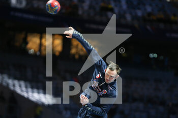 29/01/2023 - Sander Sagosen of Norway warms up during the IHF Men's World Championship 2023, Placement matches 5-6, Handball match between Germany and Norway on January 29, 2023 at Tele2 Arena in Stockholm, Sweden - HANDBALL - IHF MEN'S WORLD CHAMPIONSHIP 2023 - GERMANY V NORWAY - PALLAMANO - ALTRO