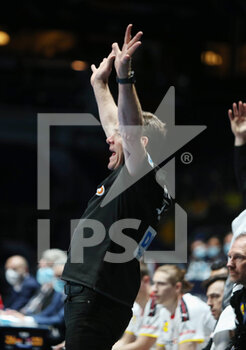 29/01/2023 - Coach Erik Wudtke of Germany during the IHF Men's World Championship 2023, Placement matches 5-6, Handball match between Germany and Norway on January 29, 2023 at Tele2 Arena in DPPI, Sweden - HANDBALL - IHF MEN'S WORLD CHAMPIONSHIP 2023 - GERMANY V NORWAY - PALLAMANO - ALTRO