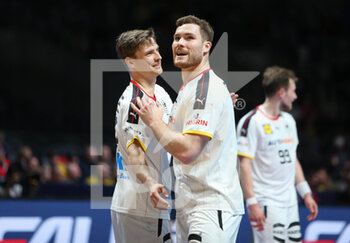 29/01/2023 - Johannes Golla of Germany during the IHF Men's World Championship 2023, Placement matches 5-6, Handball match between Germany and Norway on January 29, 2023 at Tele2 Arena in Stockholm, Sweden - HANDBALL - IHF MEN'S WORLD CHAMPIONSHIP 2023 - GERMANY V NORWAY - PALLAMANO - ALTRO